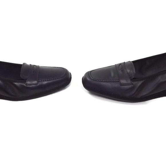 Sesto Meucci  Wedge Shoes Italian Leather Size 8 M - Picture 4 of 8